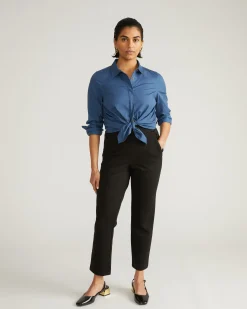 Smart Signature Ponte Pants Black