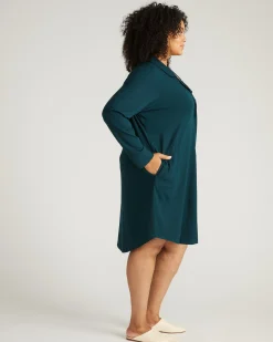 Softie Silky Jersey Sleepshirt Deep Sea
