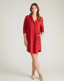 Softie Silky Jersey Sleepshirt Raspberry