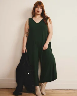 Sunny Divine Jersey Jumpsuit Conifer