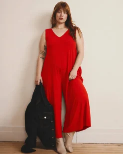 Sunny Divine Jersey Jumpsuit Shoreline Sunset