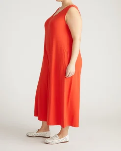 Sunny Divine Jersey Jumpsuit Shoreline Sunset