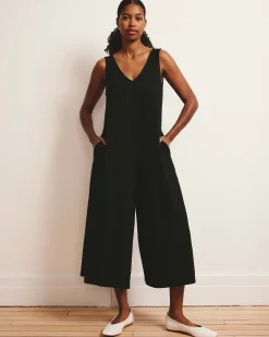 Sunny Divine Jersey Jumpsuit Black