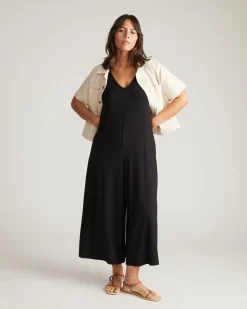 Sunny Divine Jersey Jumpsuit Black