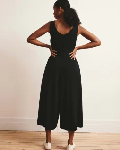 Sunny Divine Jersey Jumpsuit Black