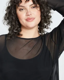 Thames Fog Dress Black