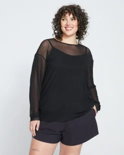Thames Fog Top Black