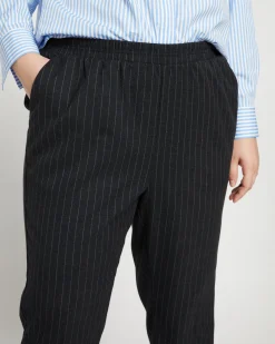 The Pinstripe Pant Graphite
