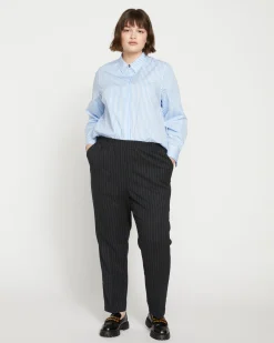 The Pinstripe Pant Graphite