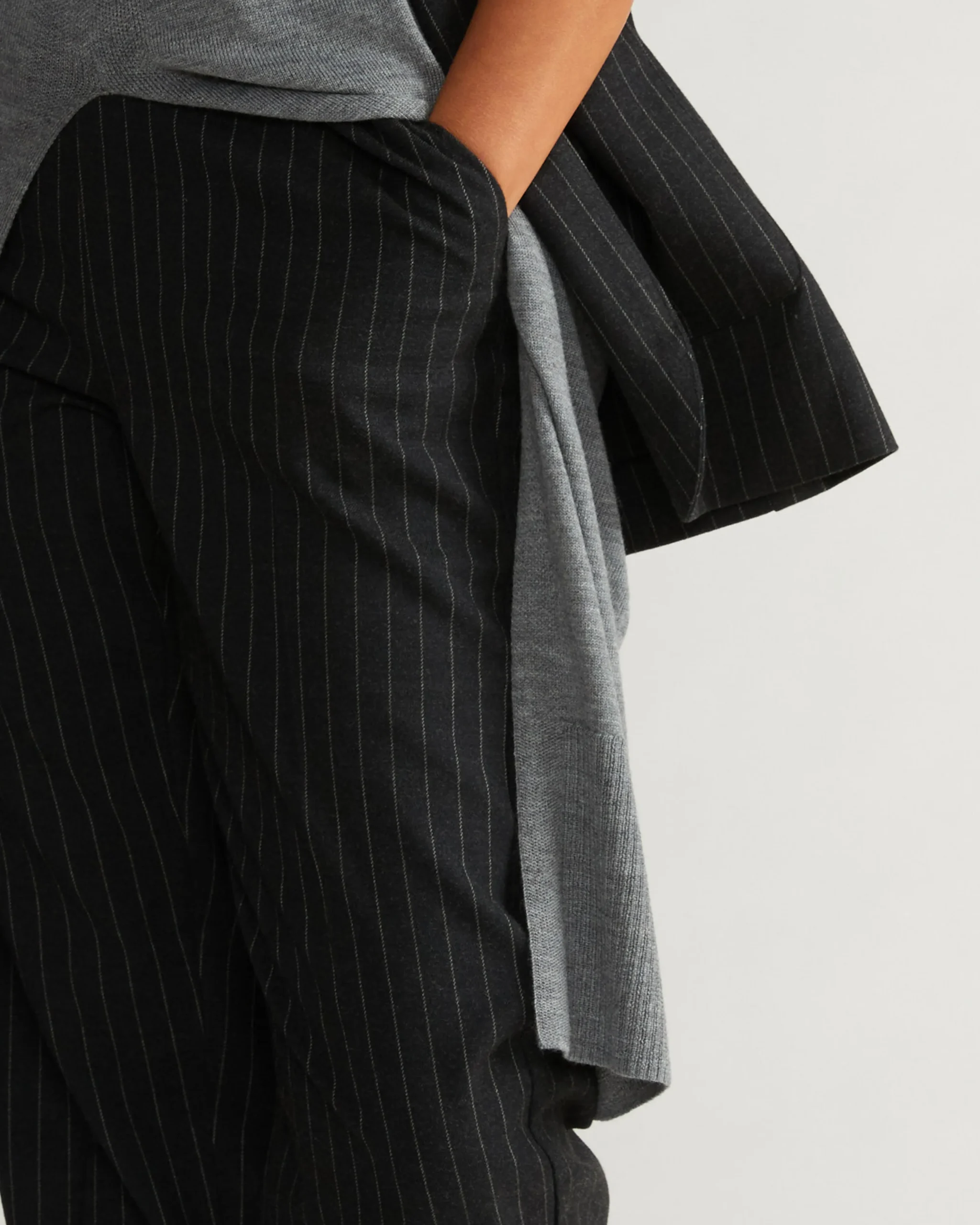 The Pinstripe Pant Graphite