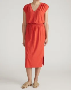 Tish Divine Jersey Kaftan Shoreline Sunset