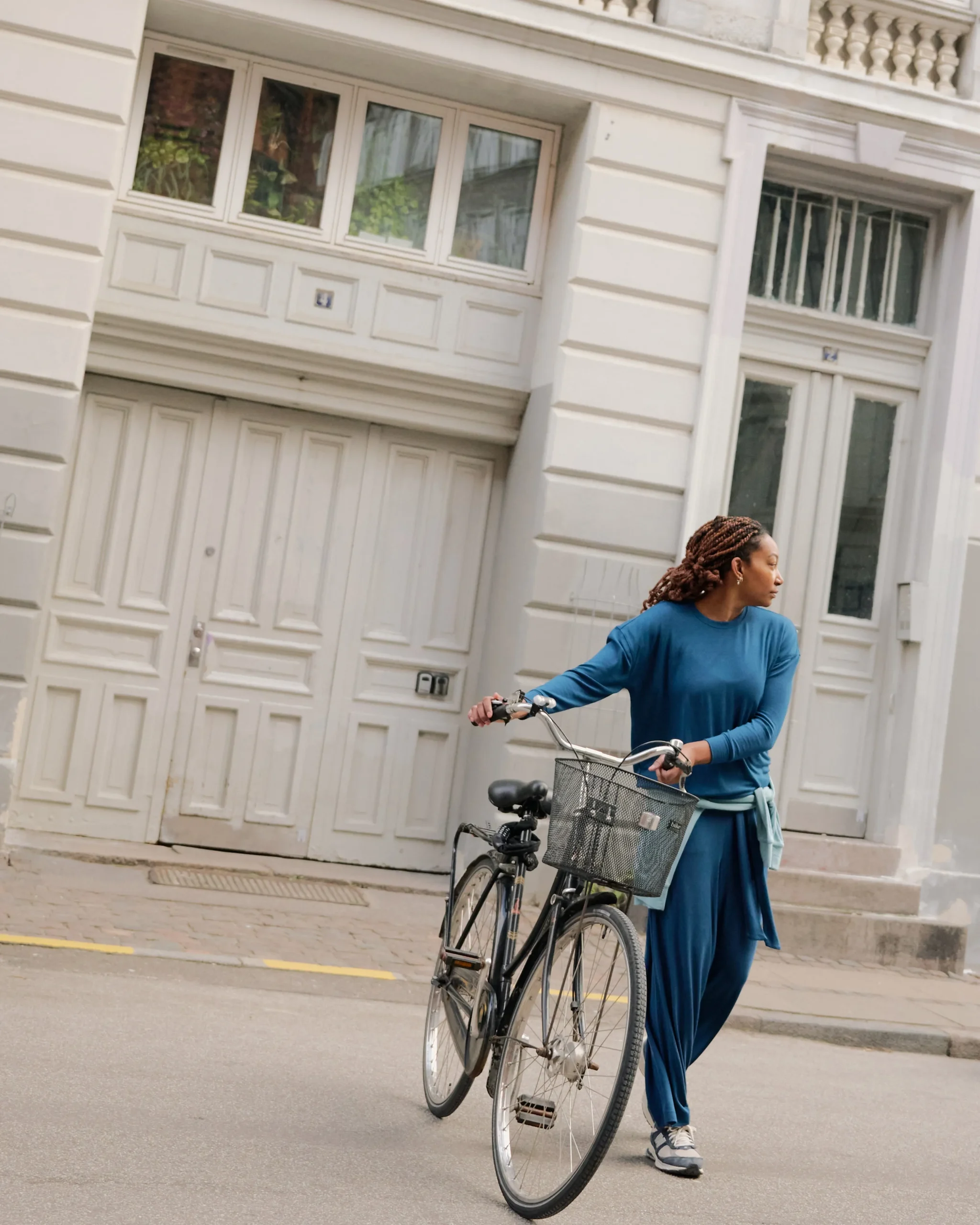 TravelKnit Sweatshirt Blue Teal