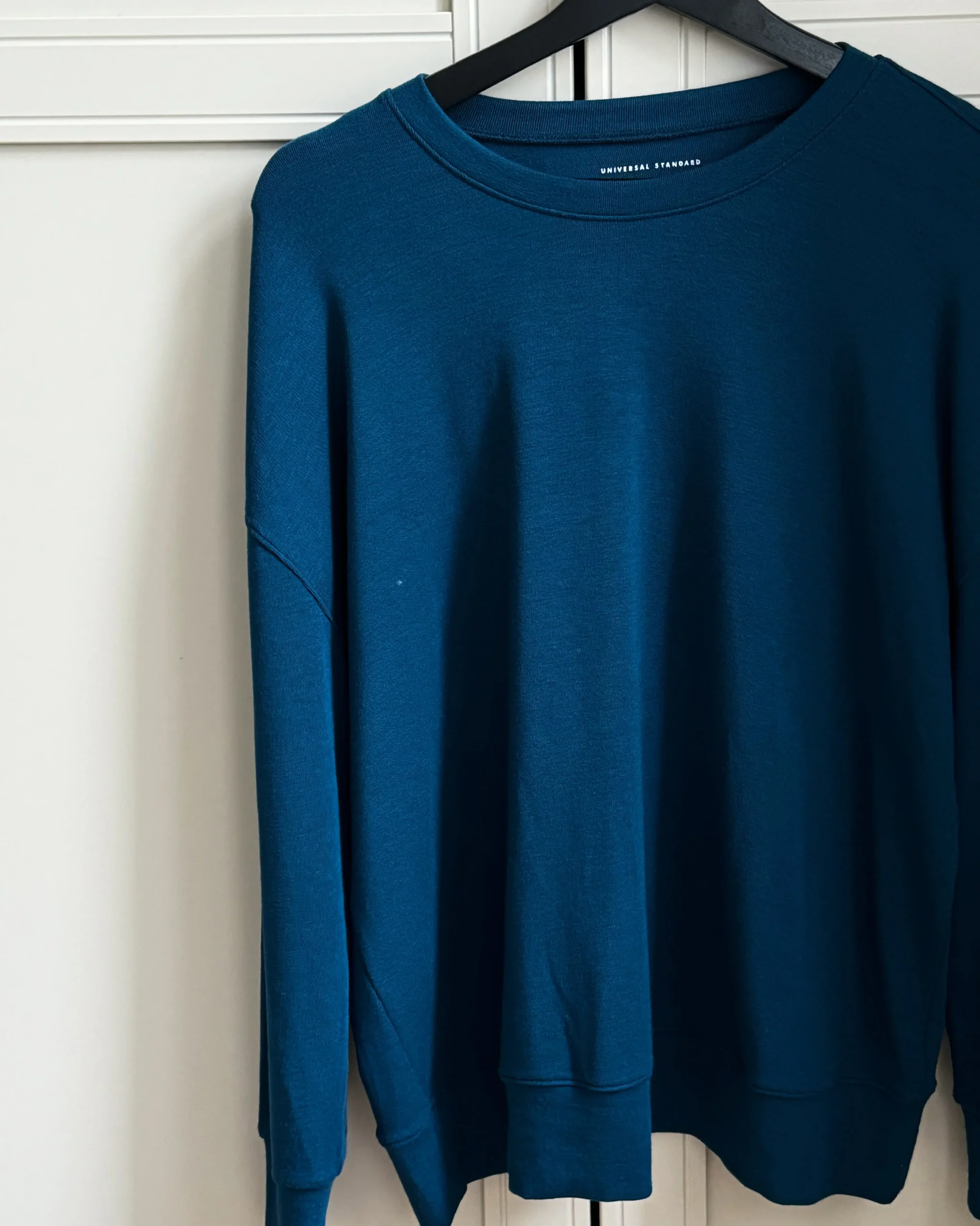 TravelKnit Sweatshirt Blue Teal