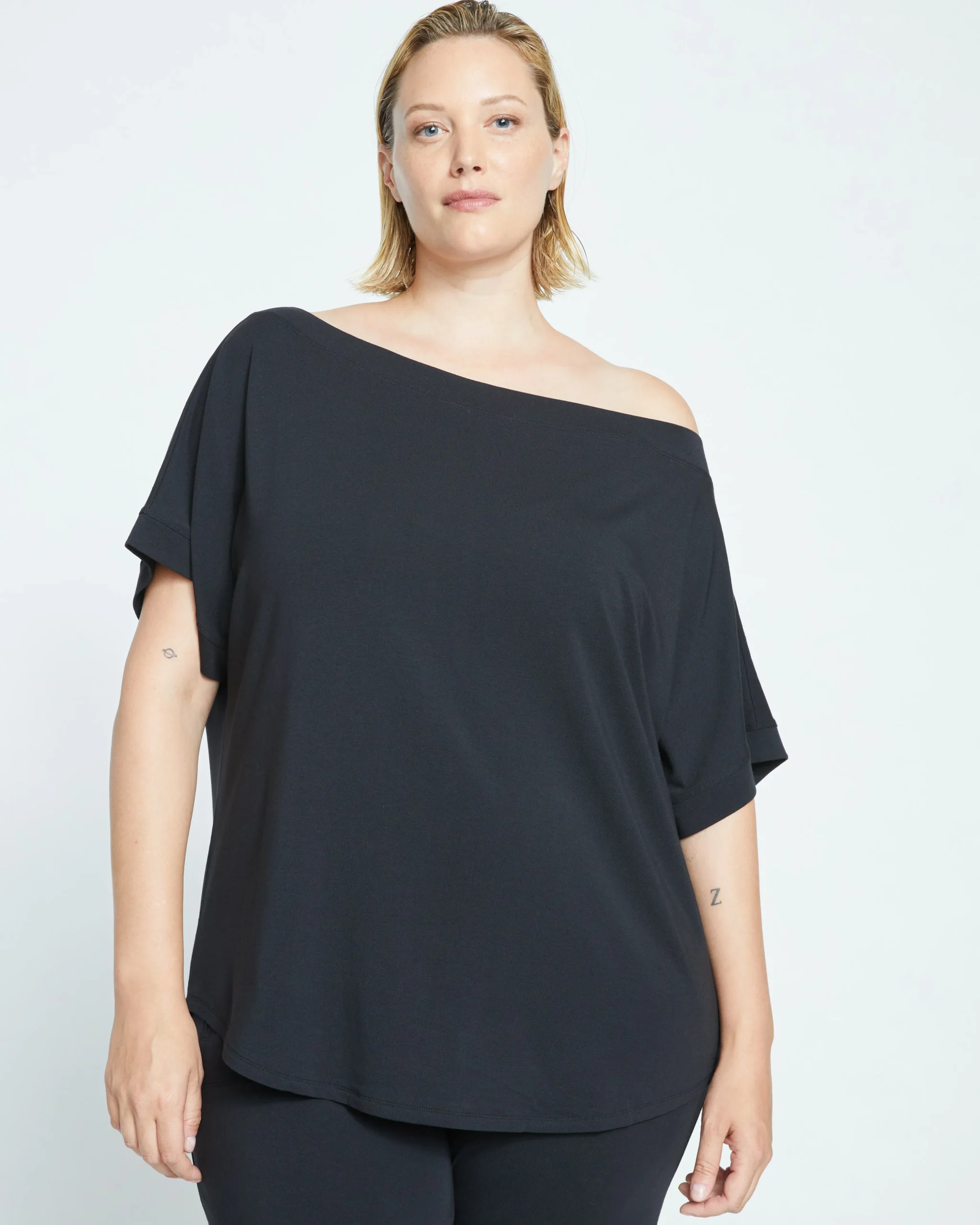 UltimateS Dolci Short Sleeve Top Black