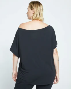 UltimateS Dolci Short Sleeve Top Black