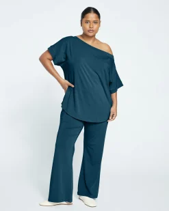 UltimateS Dolci Short Sleeve Top Deep Sea