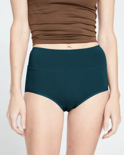 UltimateS Full Coverage High Rise Brief Deep Sea