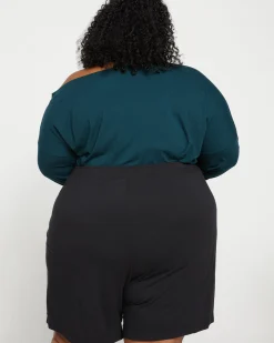 UltimateS Lorelai Lounge Shorts Black