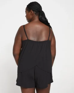 UltimateS Natalie Jersey Sleep Set Black