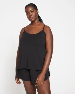 UltimateS Natalie Jersey Sleep Set Black