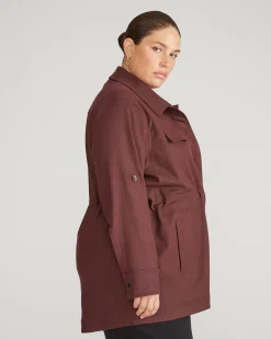 Vineyard Linen Blend Jacket Brulee
