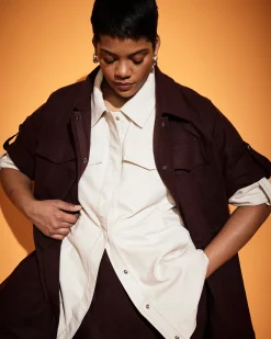 Vineyard Linen Blend Jacket Brulee